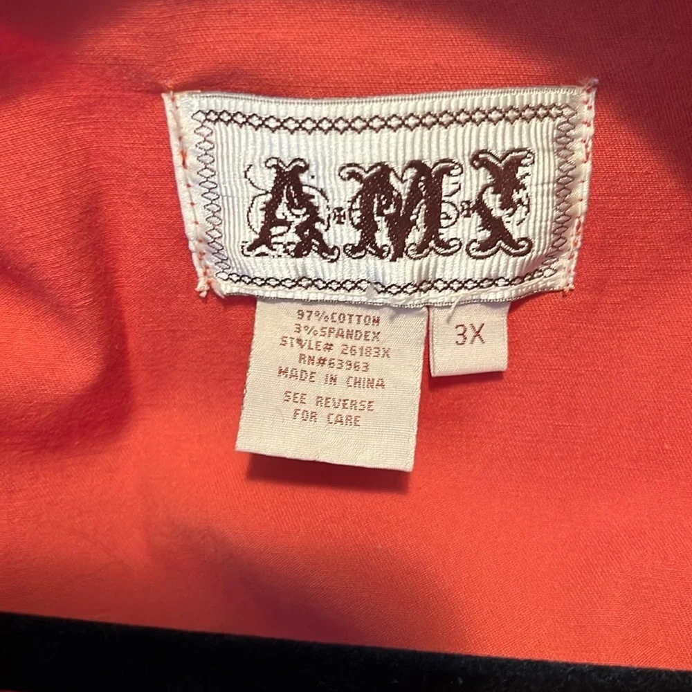 AMI Lightweight Button Jacket Size 3X - Picture 5 of 10